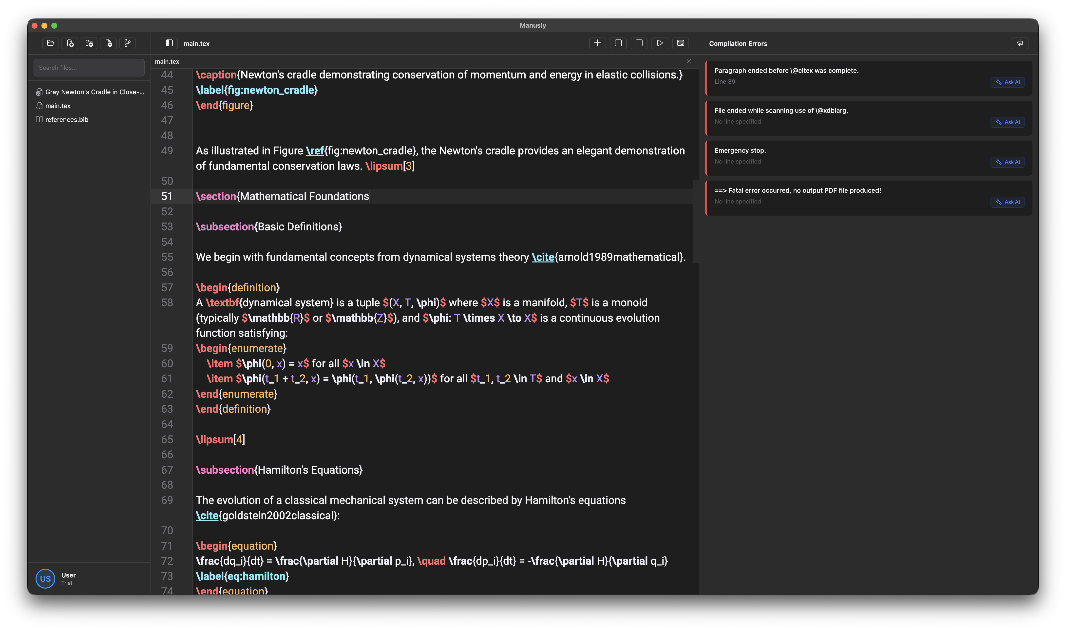Compilation Errors Preview